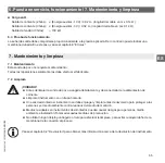 Preview for 55 page of ICS LH-10 Operating Instructions Manual