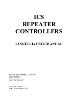 ICS Linker IIa User Manual preview