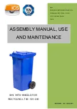 ICS LT 80 Assembly Manual And Use And Care preview