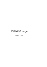 ICS Nav6 User Manual предпросмотр