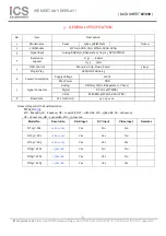 Preview for 6 page of ICS NT03V Datasheet