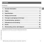 Preview for 3 page of ICS P-3 Series Operating Instructions Manual