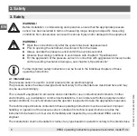 Preview for 6 page of ICS P-3 Series Operating Instructions Manual