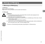 Preview for 43 page of ICS P-3 Series Operating Instructions Manual