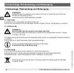 Preview for 46 page of ICS P-3 Series Operating Instructions Manual