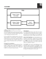 Preview for 12 page of ICS PHYceiver ICS1890 General Description Manual