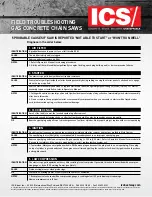 Предварительный просмотр 4 страницы ICS saw Starting Instructions