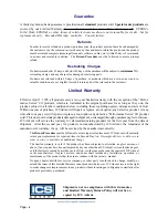 Preview for 3 page of ICS SB586T Product Manual