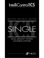 Preview for 1 page of ICS Single Quick Install Manual