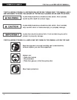 Preview for 4 page of ICS TSS 15 Operator'S Manual