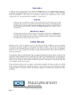 Preview for 3 page of ICS WINCOMM4 Product Manual