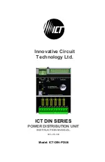 ICT DIN Series Instruction Manual preview
