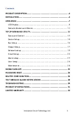 Preview for 3 page of ICT Distribution 3 Series Instruction Manual