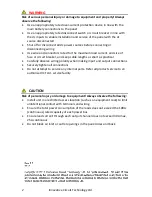 Предварительный просмотр 2 страницы ICT ICT240DB-8IRC Instruction Manual