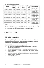 Preview for 6 page of ICT ISOLATED 2 Series Instruction Manual