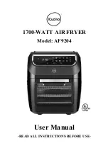 Предварительный просмотр 1 страницы iCucina AF9204 User Manual