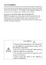 Предварительный просмотр 5 страницы iCucina AF9223 User Manual