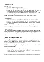 Предварительный просмотр 6 страницы iCucina AF9223 User Manual