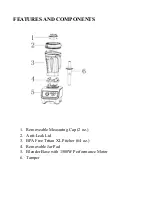 Preview for 4 page of iCucina BL3445 User Manual