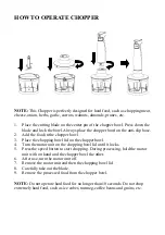 Preview for 5 page of iCucina HB2239 User Manual