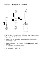 Preview for 6 page of iCucina HB2239 User Manual