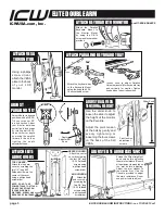 Предварительный просмотр 3 страницы ICW ELITE DOUBLE ARM Instructions