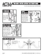 Предварительный просмотр 2 страницы ICW MD ARM Installation Instruction