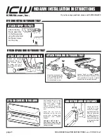 Предварительный просмотр 3 страницы ICW MD ARM Installation Instruction