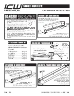 ICW SINGLE ARM ELITE Instructions preview