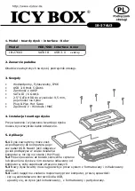 Предварительный просмотр 7 страницы Icy Box 20324 Manual