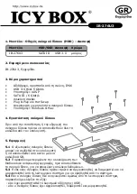 Предварительный просмотр 8 страницы Icy Box 20324 Manual