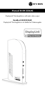 Icy Box DisplayLink IB-DK2256AC Manual preview