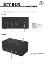 Preview for 4 page of Icy Box IB-118U3-SPC User Manual