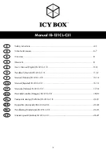 Preview for 3 page of Icy Box IB-121CL-C31 Manual