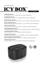 Icy Box IB-124CL-U3 Manual preview