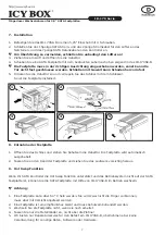 Preview for 7 page of Icy Box IB-170 Series Manual