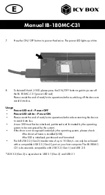 Preview for 10 page of Icy Box IB-180MC-C31 Instruction Manual