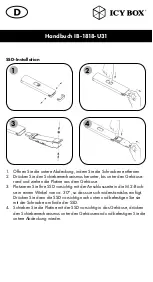 Предварительный просмотр 9 страницы Icy Box IB-1818-U31 Manual