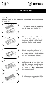 Preview for 8 page of Icy Box IB-1819M-C31 Manual