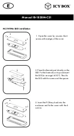 Preview for 7 page of Icy Box IB-1820M-C31 Manual