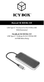 Icy Box IB-1821ML-C31 Manual preview
