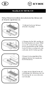 Предварительный просмотр 11 страницы Icy Box IB-1821ML-C31 Manual