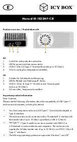 Preview for 6 page of Icy Box IB-1822MF-C31 Manual