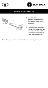 Preview for 9 page of Icy Box IB-1823MF-C31 Manual