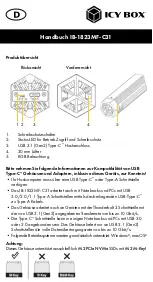 Preview for 12 page of Icy Box IB-1823MF-C31 Manual