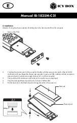 Preview for 8 page of Icy Box IB-1825M-C31 Manual