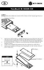 Preview for 13 page of Icy Box IB-1825M-C31 Manual