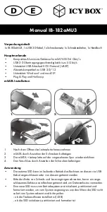 Preview for 7 page of Icy Box IB-182aMU3 Manual