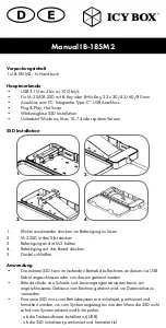 Preview for 7 page of Icy Box IB-185M2 Manual