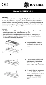 Preview for 8 page of Icy Box IB-1922MF-C32 Manual